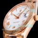 GM Factory Swiss Replica Rolex Day-Date Rose Gold Watch White Roman Dial 40MM (6)_th.jpg